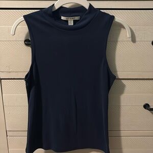 Francesca’s ribbed mock neck tank